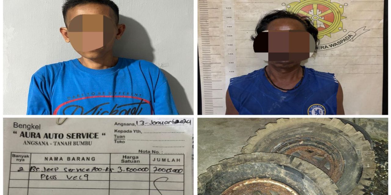 Reskrim Polsek Angsana Berhasil Ungkap dan Amankan Pelaku Pencurian