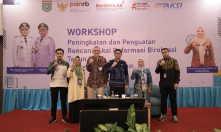 Bupati Tanbu Resmi Buka Workshop Peningkatan dan Penguatan Rencana Aksi Reformasi Birokrasi 2025
