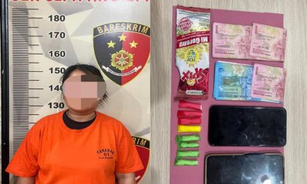 Reskrim Polsek Simpang Empat Amankan Perempuan Pelaku Peredaran Narkotika