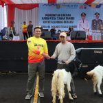 Meriahkan Hari Bhayangkara ke-79 Polres Tanbu Sukses Gelar Kontes Kambing BerAKSI