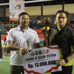 Polres Tanbu Gelar Grand Final Turnamen Bola Voli Kapolres Tanbu Cup 2025 Berlangsung Meriah