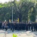 Polres Tanbu Gelar Upacara Peringatan Hari Bhayangkara ke-79 dalam Nuansa Penuh Khidmat