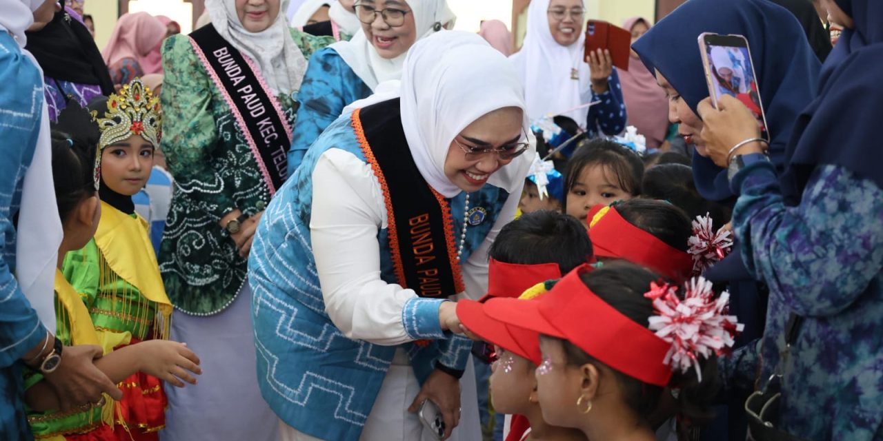 Gebyar PAUD Tanbu 2025 Resmi Dibuka Bunda PAUD Tanbu Ny. Andi Irmayani Rudi Latif
