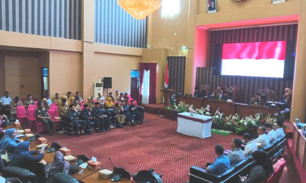 DPRD Tanbu Gelar Rapat Paripurna dalam Rangka Pengambilan Keputusan LPj APBD Anggaran 2024