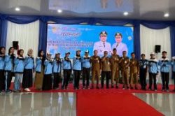 Bupati Tanbu Resmi Lepas Kontingen PESODA Tanbu di Kantor Bupati