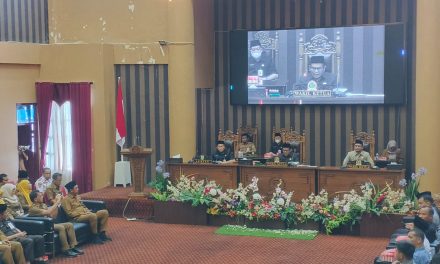DPRD Tanbu Kembali Gelar Rapat Paripurna Sampaikan KUA-PPAS Anggaran 2026