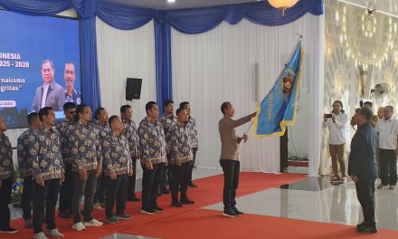 PWI Tanbu Periode 2025-2028 Resmi Dilantik di Pendopo Kantor Bupati Tanbu