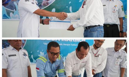 PT Borneo Indobara Resmikan Sarana Air Bersih untuk 358 KK di Desa Makmur