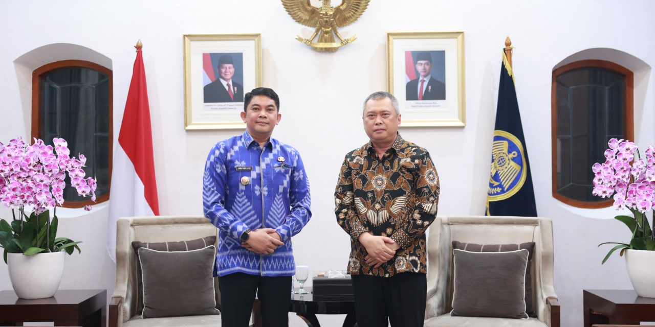 Bupati Tanbu Laksanakan Kunjungan ke Kemenhub RI di Jakarta