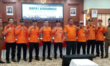 Pemkab Tanbu Hadiri Rakoor Kesiapsiagaan Bencana Karhutla Tingkat Provinsi