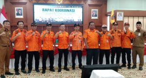 Pemkab Tanbu Hadiri Rakoor Kesiapsiagaan Bencana Karhutla Tingkat Provinsi