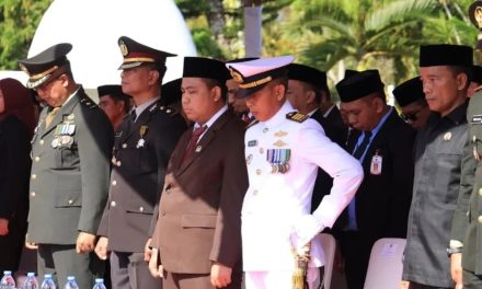 DPRD Tanbu Turut Hadir di Upacara Peringatan Hari Jadi Provinsi Kalsel ke-75