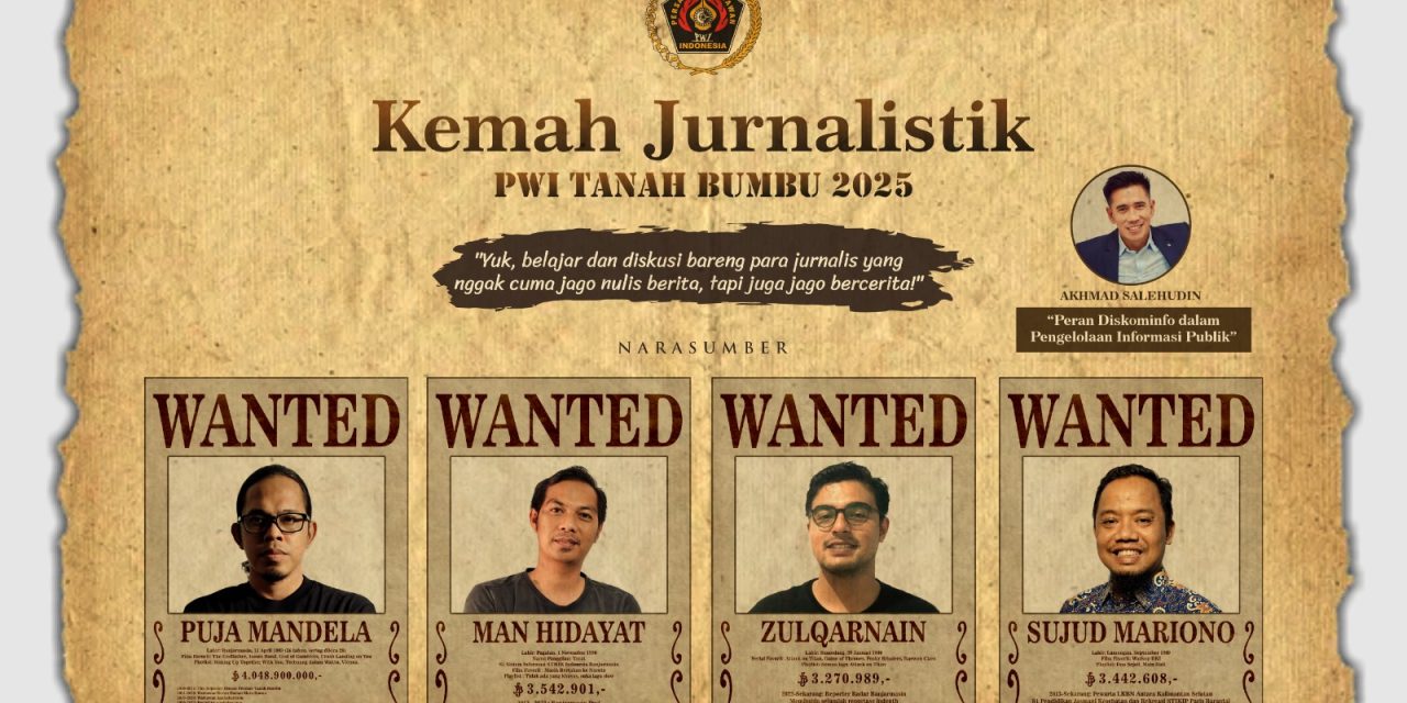 PWI dan Kominfo Tanah Bumbu Sinergi Gelar Kemah Jurnalistik di Pantai Rindu Alam