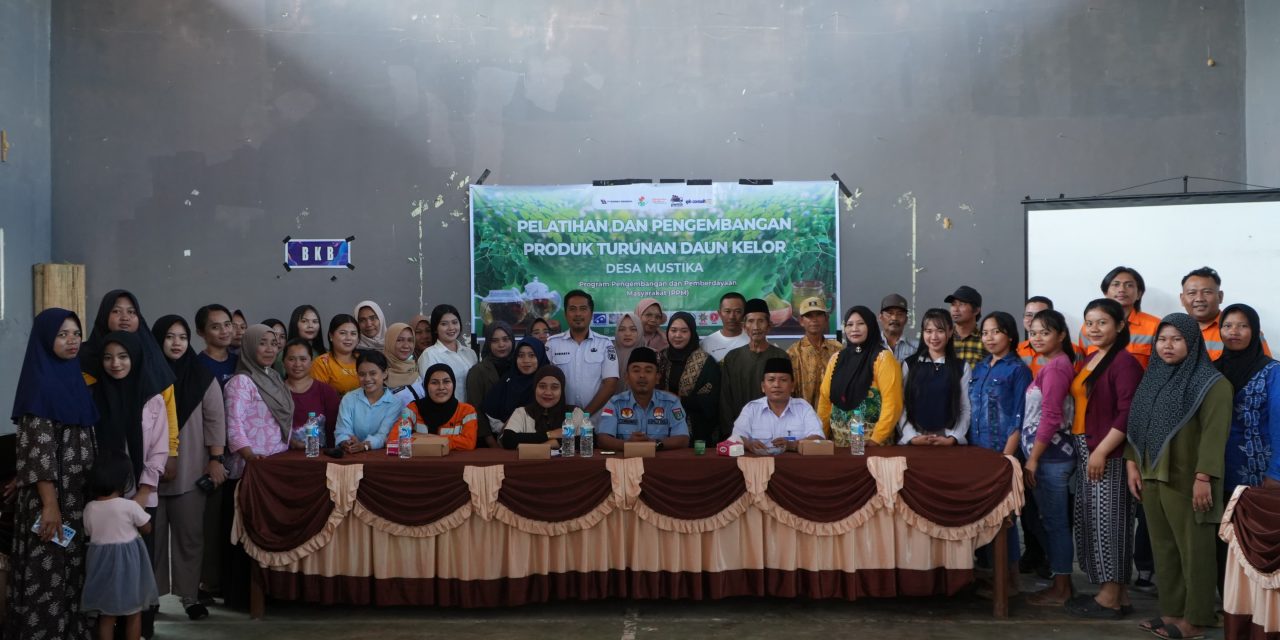 Dorong UMKM Lokal, PT Borneo Indobara Gelar Pelatihan Produk Turunan Kelor di Desa Mustika