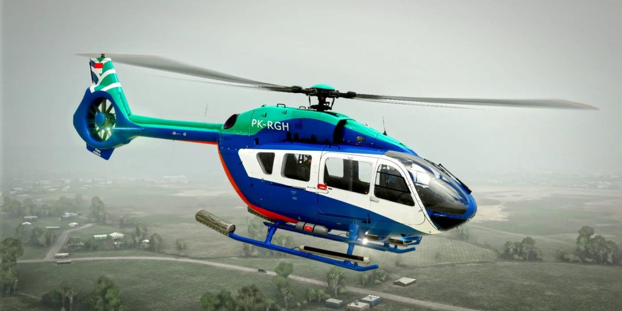 Helikopter BK117-D3 Milik Eastindo Air Dilaporkan Hilang Kontak di Wilayah Mantewe