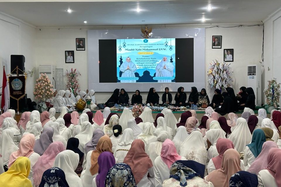 Tim Penggerak PKK Tanbu Gelar Raker Triwulan III yang Dirangkai dengan Peringatan Maulid Nabi