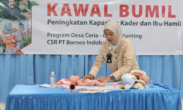 Tekan Risiko Stunting, PT Borneo Indobara Gelar Program Kawal Bumil