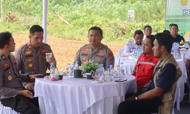 Polres Tanbu Laksanakan Tanam Jagung Serentak Kuartal IV 2025 Secara Zoom Meeting