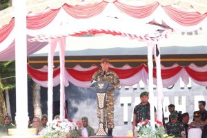 Bupati Tanbu Sebagai Inspektur Upacara Pembukaan TMMD ke-126 Anggaran 2025