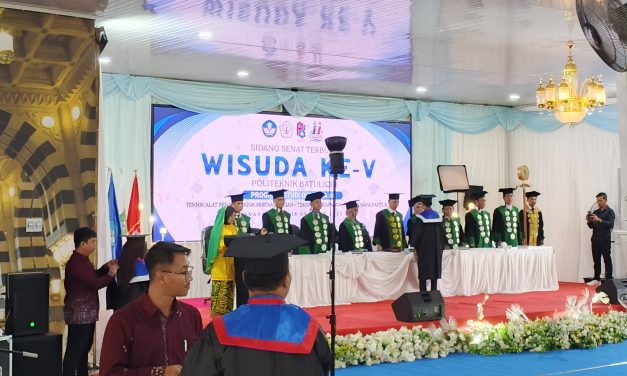 Politeknik Batulicin Gelar Wisuda ke-V Program Diploma III