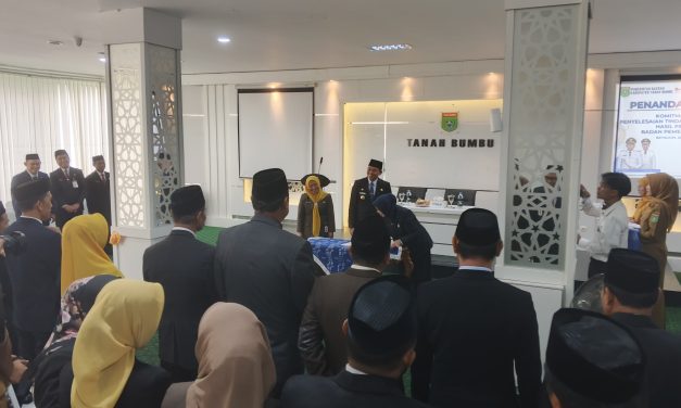 Pemkab Tanbu Gelar Penandatanganan Komitmen Bersana Penyelesaian TLRHP BPK