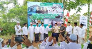 Melalui Peletakan Batu Pertama, PCNU Tanbu Segera Mulai Pembangunan Kantor Baru