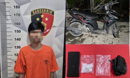 Reskrim Polsek Simpang Empat Amankan Pelaku Penyalahgunaan Narkotika