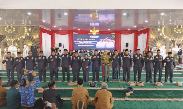 Bupati Tanbu Resmi Kukuhkan FKUB Tanbu Periode 2025-2030 di Pendopo Serambi Madinah