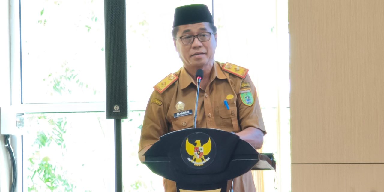 Bupati Tanbu Melalui M.Yamani Resmi Buka Pelatihan Jurnalistik dan Pengolahan Media Sosial