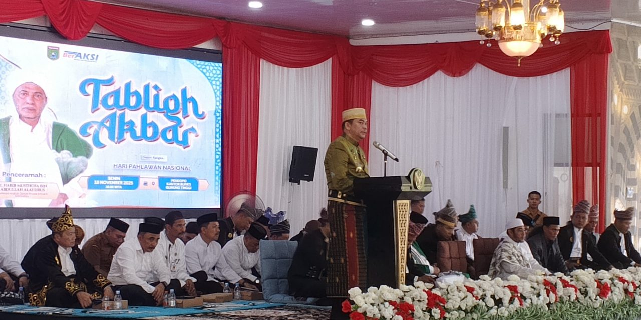 Peringati Hari Pahlawan Nasional, Pemkab Tanbu Gelar Tabligh Akbar
