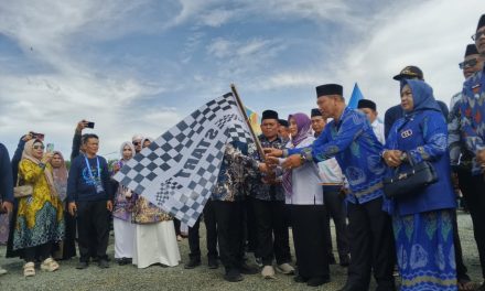 Pawai Taaruf Mobil Hias Nuansa Islami Meriahkan Pembukaan MTQ Nasional ke-XXI Tingkat Kab. Tanbu