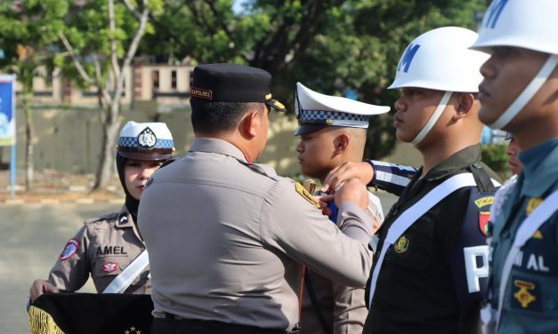 Polres Tanbu Gelar Apel Pasukan Operasi Zebra Intan 2025 di Lapangan Apel Polres Tanbu
