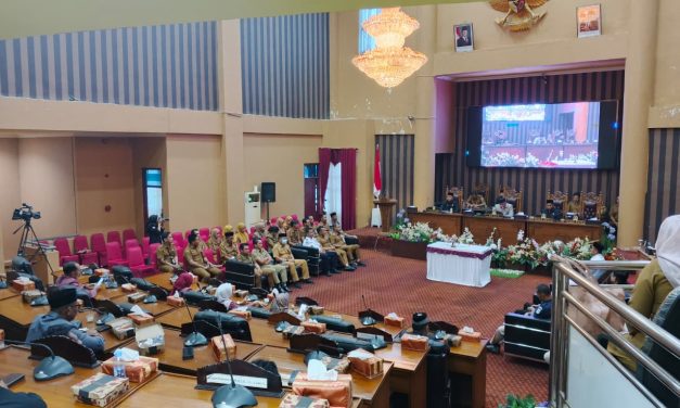 DPRD Tanbu Gelar Rapat Paripurna Dalam Rangka PROPEMPERDA 2025
