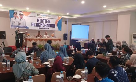 Pemkab Tanbu Gelar Bimtek Perencanaan Guna Tingkatkan Kapasitas dan Kompetensi Aparat DP3AP2KB