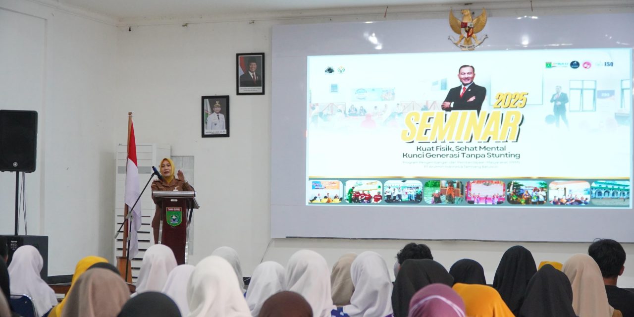 Bupati Tanbu Melalui Kepala DP3AP2KB Resmi Buka Seminar Parenting dan Stunting 2025