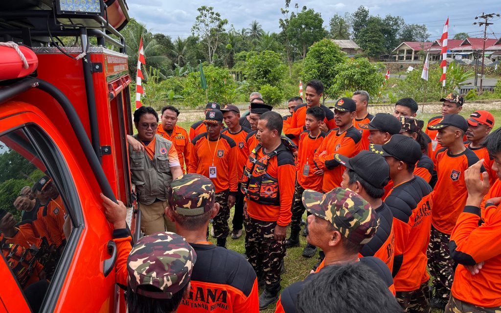 Pemkab Tanbu Melalui BPBD Tanbu Perkuat Sinergitas Banser GP Ansor Terkait Ilmu Kebencanaan
