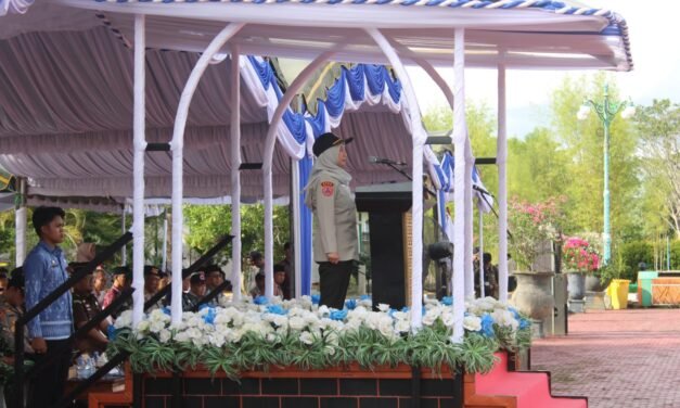 Pemkab Tanbu Melalui BPBD Gelar Apel Kesiapsiagaan Bencana Hidrometeorologi 2025