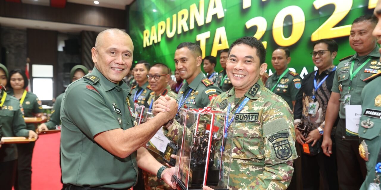 Bupati Tanbu Terima Penghargaan Apresiasi Kontribusi dalam TMMD ke-126 2025