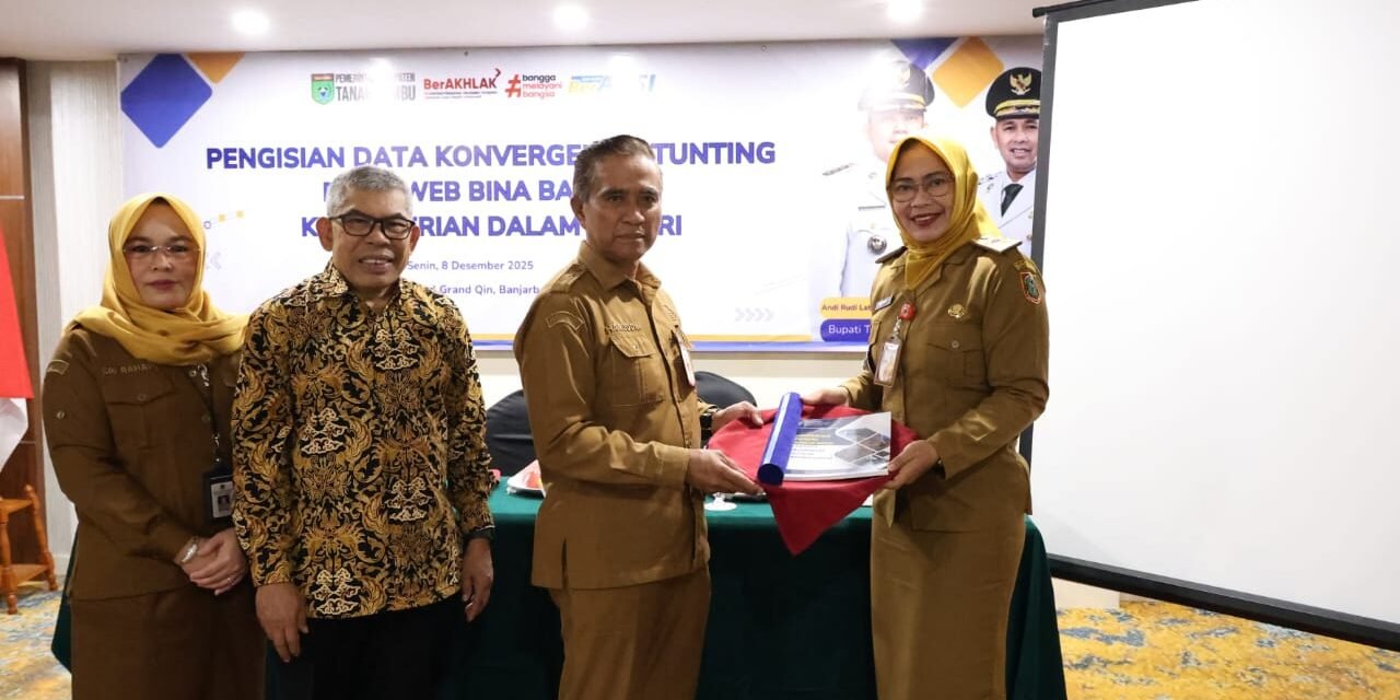 Pemkab Tanbu Berupaya Percepat Penurunan Angka Stunting Melalui Pendekatan Terukur, Terarah, dan Terintegrasi