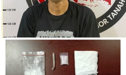 Tim Opsnal Satresnarkoba Tanbu Berhasil Amankan Pria yang Terlibat Peredaran Narkoba