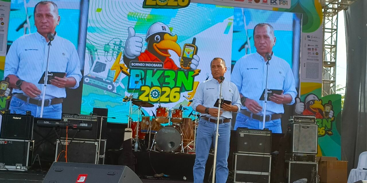 Perkuat Budaya Keselamatan Kerja, PT Borneo Indobara Tutup Bulan K3 Nasional 2026