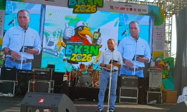 Perkuat Budaya Keselamatan Kerja, PT Borneo Indobara Tutup Bulan K3 Nasional 2026