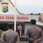 Kepolisian Resor Tanbu Gelar Apel Pasukan Operasi Wilayah Keselamatan Intan 2026