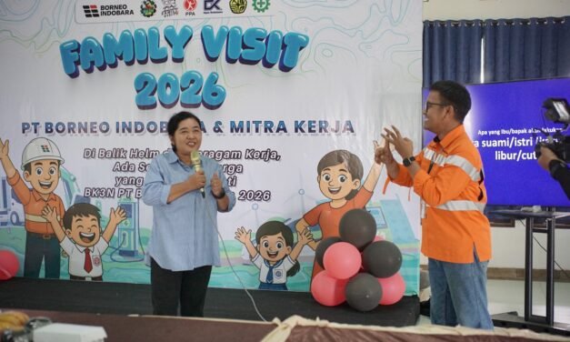 Pererat Silaturahmi, PT Borneo Indobara Gelar Family Visit 2026 untuk Kenalkan Dunia Tambang kepada Keluarga