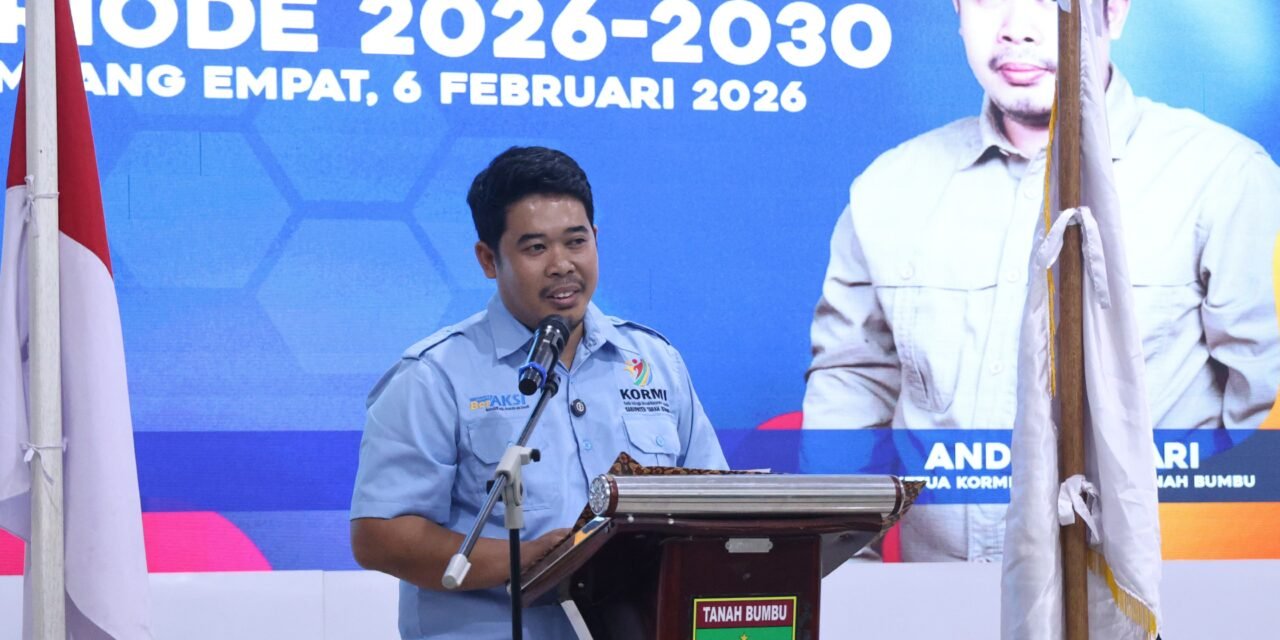 Andi Mustari Terpilih Secara Aklamasi Sebagai KORMI Tanbu 2026-2030
