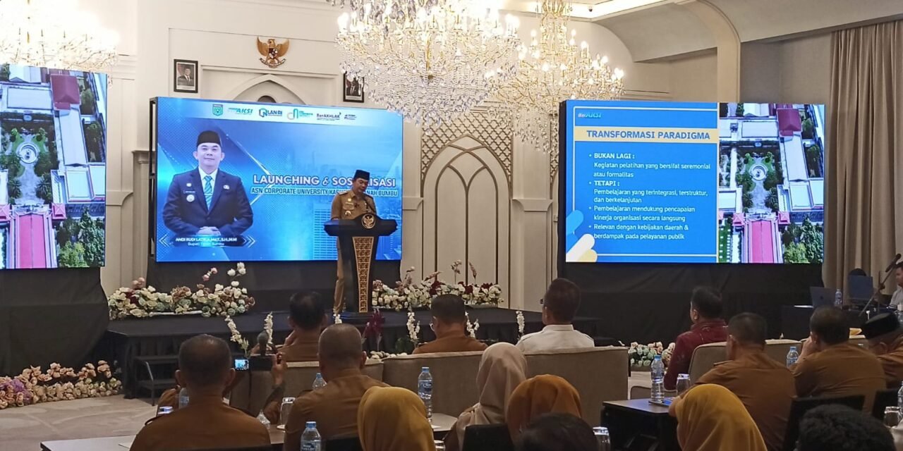 BPKSDM Tanbu Gelar Launching dan Sosialisasi ASN Corporate University