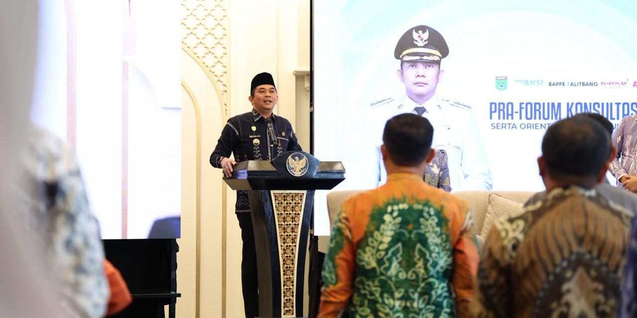 Bupati Tanbu Resmi Buka Orientasi dan Pra FKP Penyusunan RKPD serta Soft Launching Rumah Aksi Pembangunan
