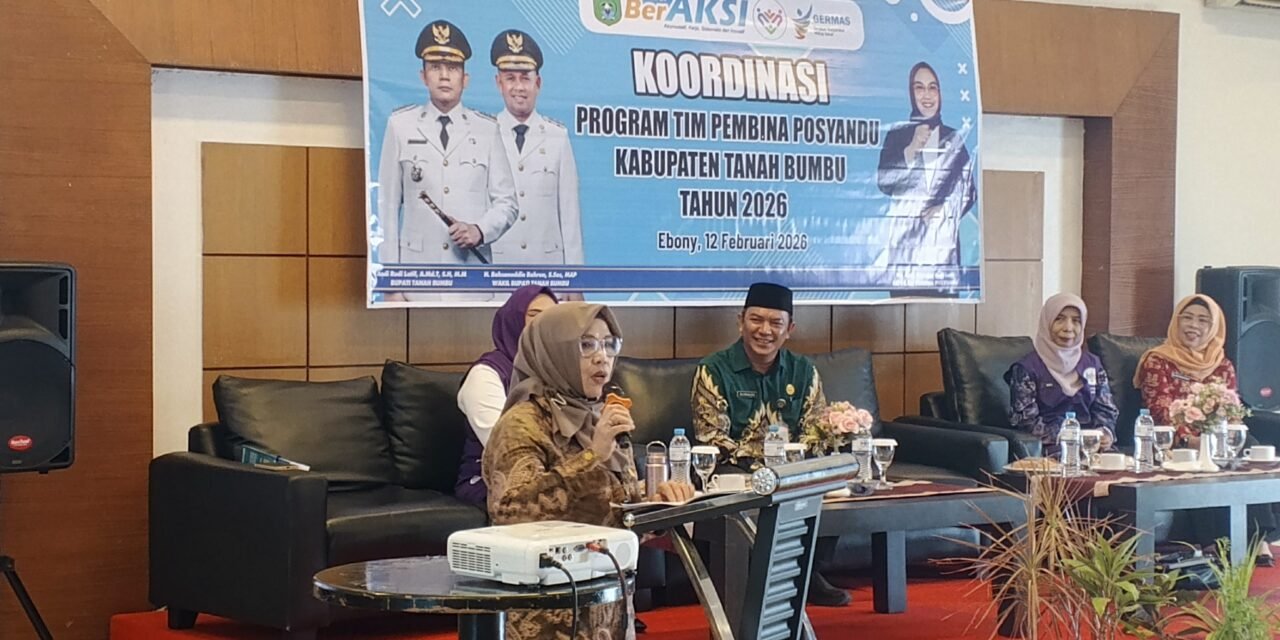 Pemkab Tanbu Dorong Transformasi Posyandu 6 SPM Guna Tingkatkan Pelayanan
