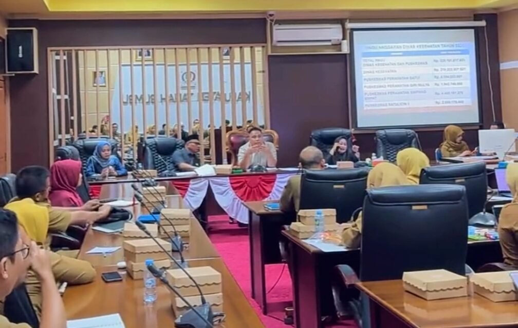 Komisi I DPRD Tanbu Gelar Raker Bersama Mitra Kerja Sektor Kesehatan