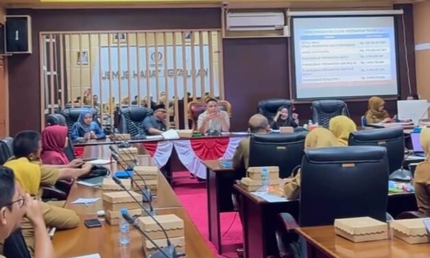 Komisi I DPRD Tanbu Gelar Raker Bersama Mitra Kerja Sektor Kesehatan